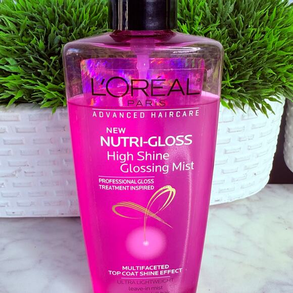 L'Oréal Paris Advanced Haircare Nutrigloss High Shine Glossing Mist, 3.4 fl... - Picture 2 of 6